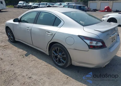 2012 Nissan Maxima 3.5 S z USA, uszkodzony, nr VIN 1N4AA5AP6CC841081